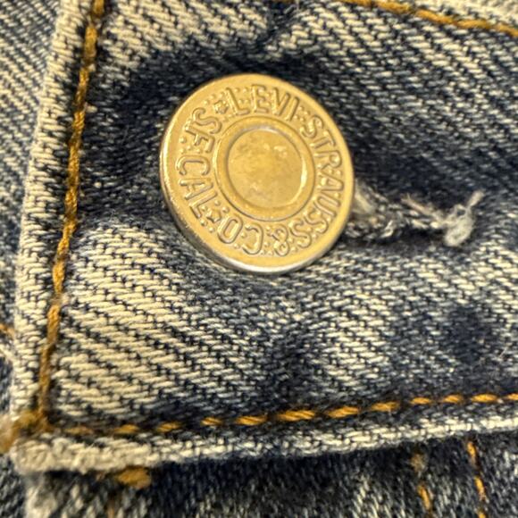 Vintage Levi's Jeans Men's 38x30 501 18346A Button Fly Retro 90s Rare - Picture 10 of 16